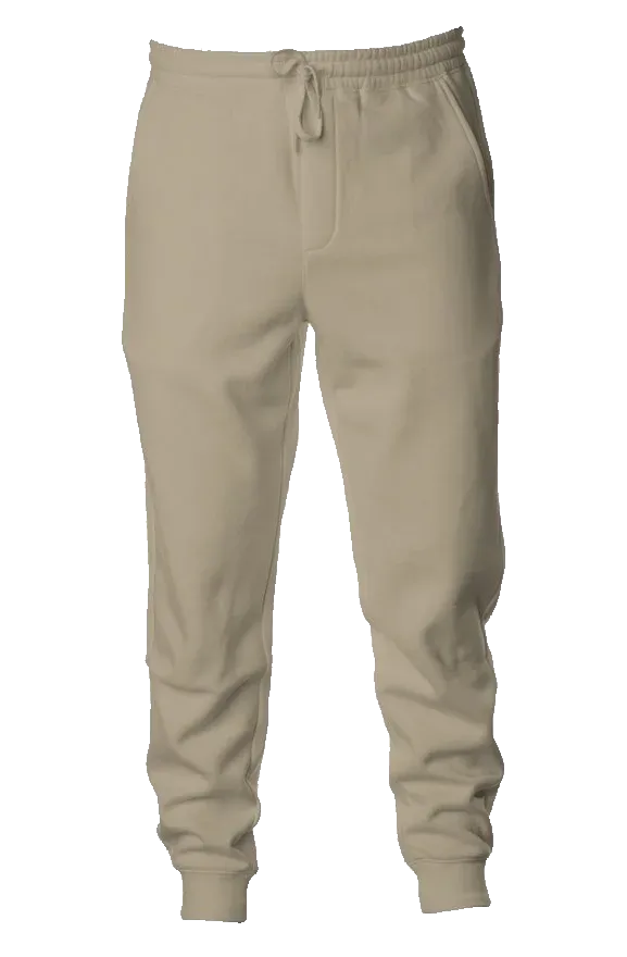 Golden Jogger in sandstone